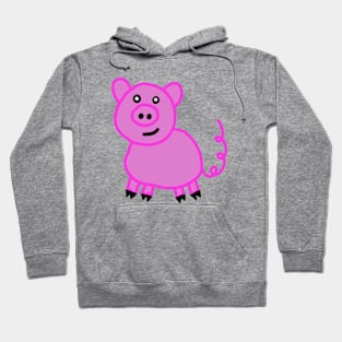 Cute Pink Piggy Hoodie